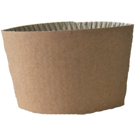 Compostable Corrugated Cup Sleeves, 1,000 / case